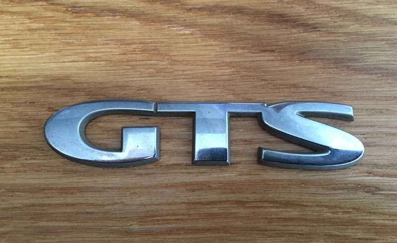 Emblemat Znaczek GTS Napis Vectra C Oryginał