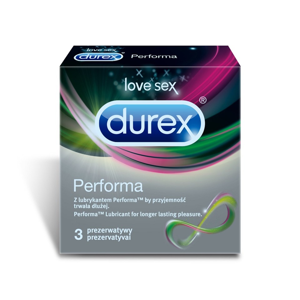 DUREX PERFORMA PRZEDŁUŻENIE STOSUNKU 3 sztuki
