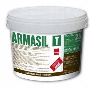 Tynk Silikonowy Kabe Armasil 1,5mm baranek 25kg