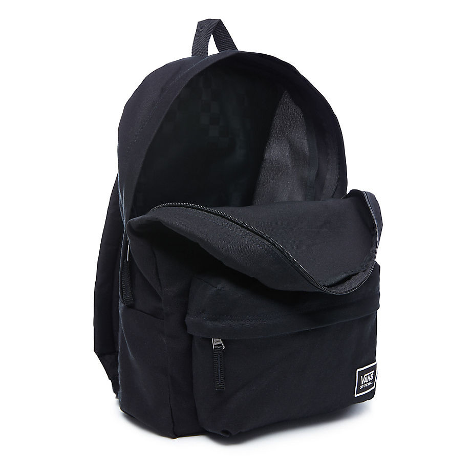 Plecak szkolny VANS Realm black cat z kotem 7507834592 oficjalne