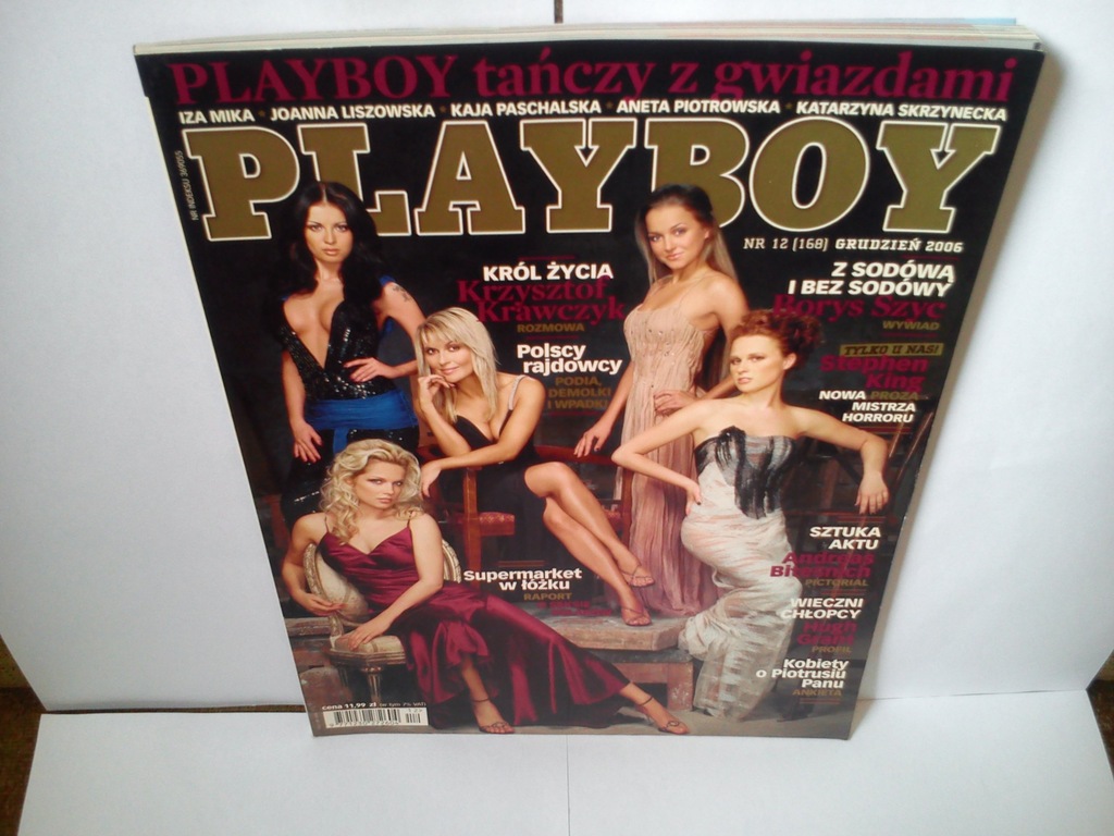 PLAYBOY 12(168)2006 TANIEC Z GWIAZDAMI NAGO!!!!!!!