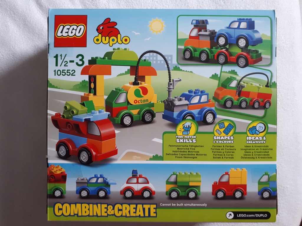 Klocki Lego Duplo 10552, Kreatywne Auta