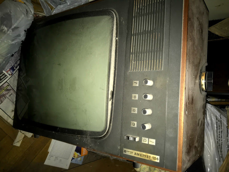 Telewizor lampowy Unitra Ametyst 106