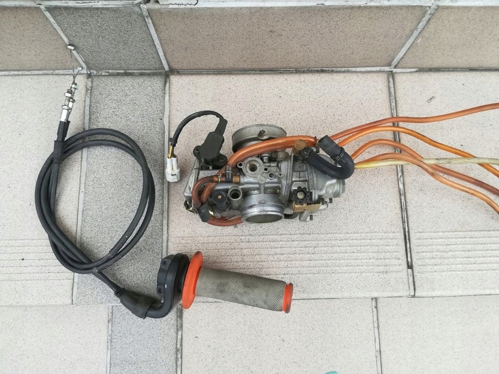 KTM EXC SX 525 450 400 GAŹNIK KEIHIN FCR 39 KOMPLE