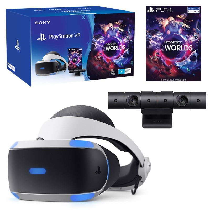 ZESTAW PS VR 2 (CUH-ZVR2) + CAMERA V2 + VR WORLDS