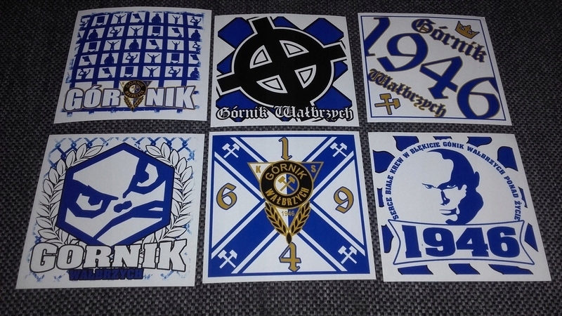 vlepki Górnik Wałbrzych skinhead Arka Gdynia