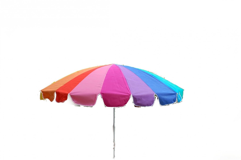 parasol ogrodowy plażowy przeciwsłon 220 cm łamany