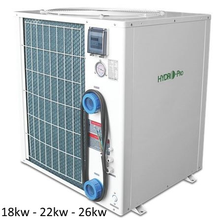 POMPA CIEPŁA 22KW BASENOWA Basen do 120m3 HydroPro