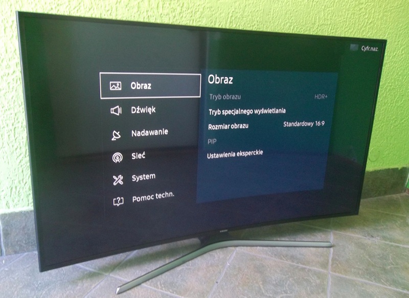 TELEWIZOR SAMSUNG UE55KU6100W +PILOT
