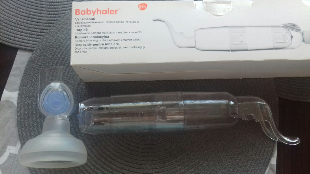 Komora Tuba inhalacyjna Babyhaler