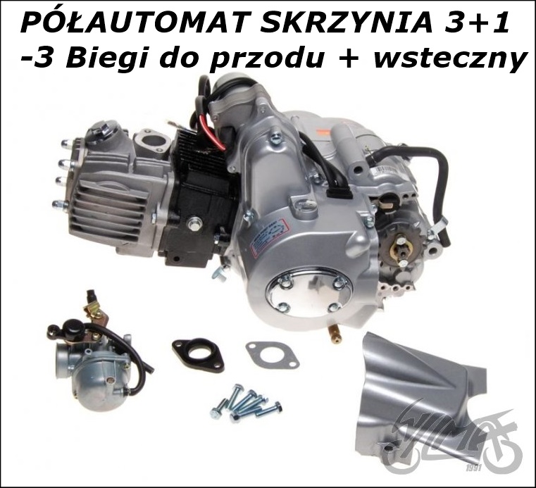 Silnik Quad ATV 50 110 125 Bombardier KXD moto 
