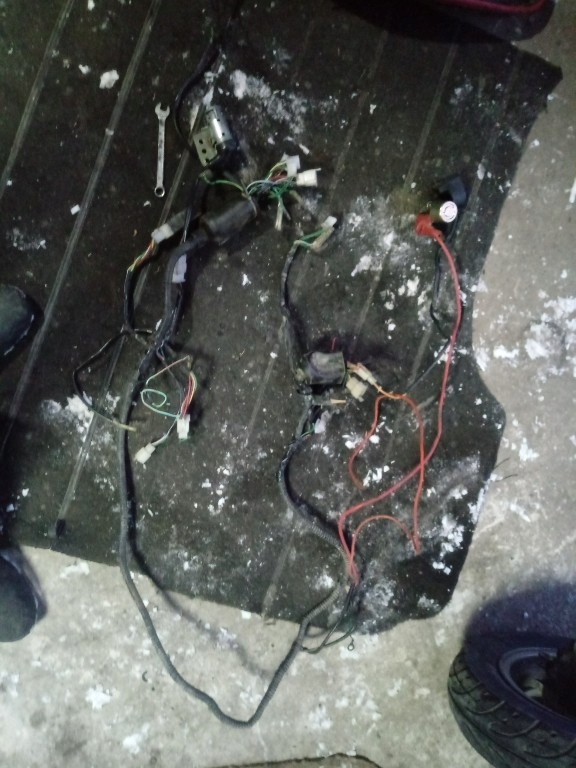 Instalacja skuter 4t router bassa romet sport