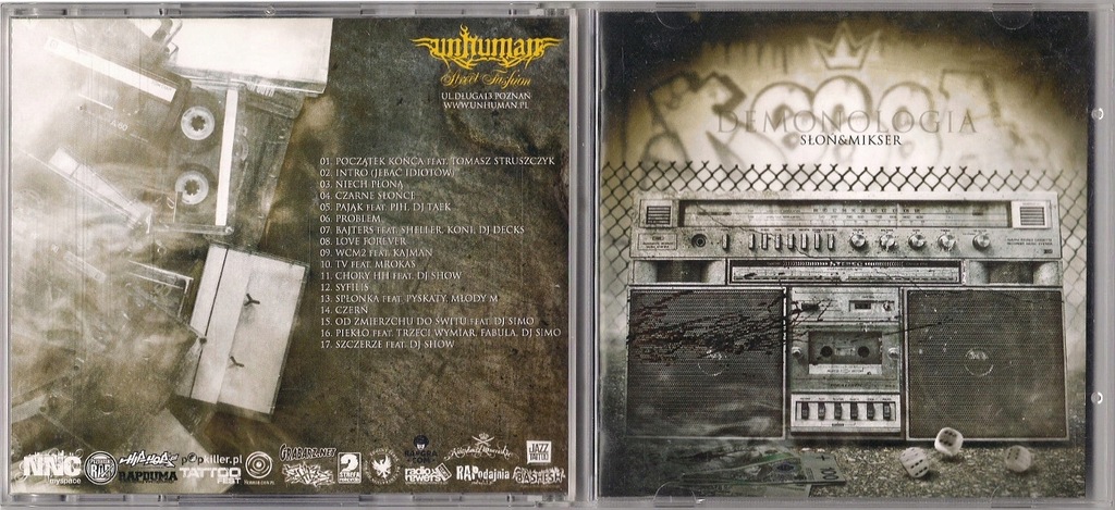 SŁOŃ & MIKSER - DEMONOLOGIA, 1 WYDANIE [2CD]