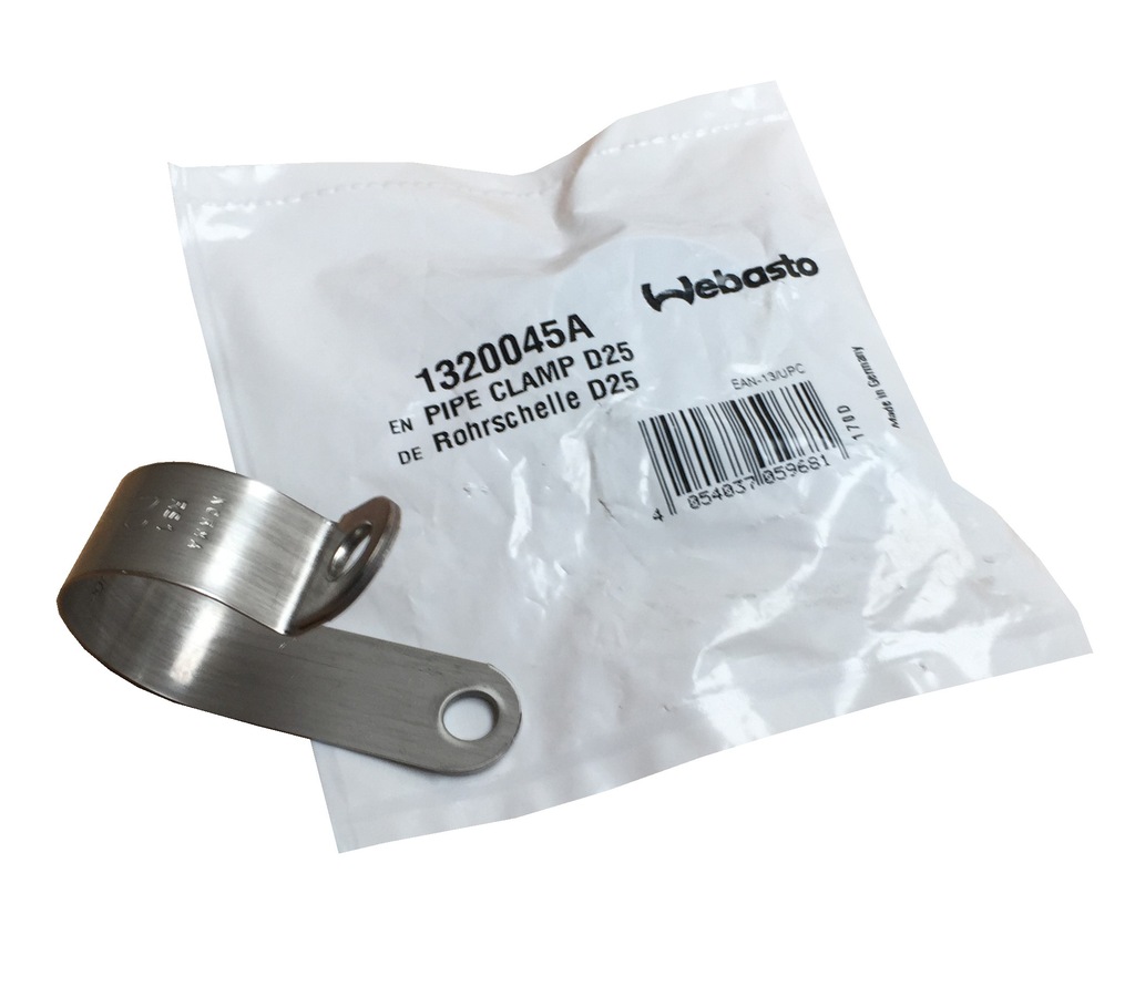 OBEJMA OPASKA D25 WEBASTO WYDECH SPALIN 1320045A