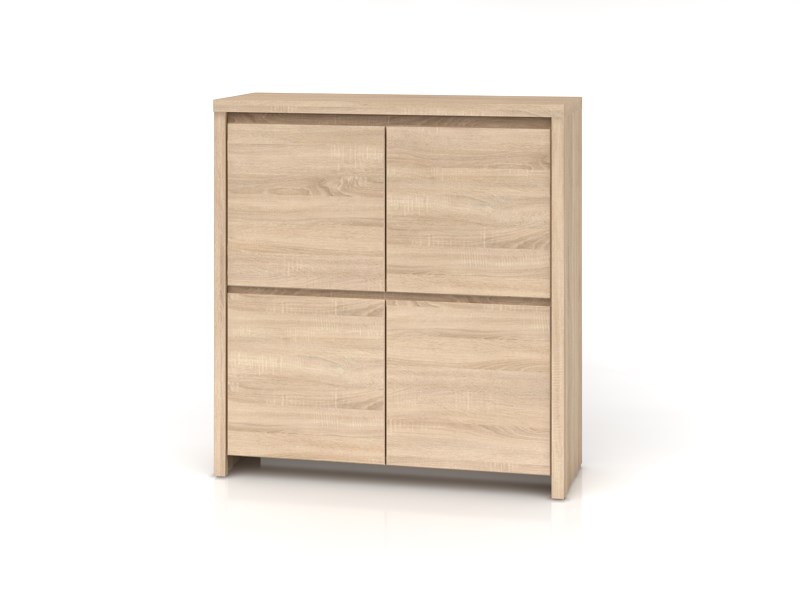 Komoda Kaspian KOM4D komoda do salonu pojemna BRW