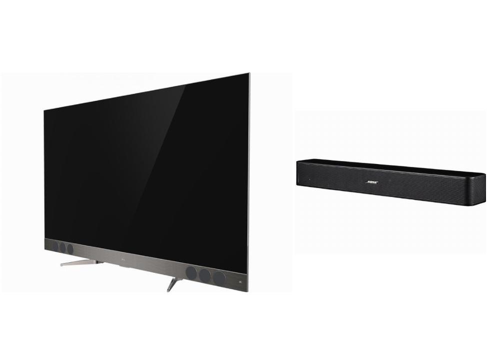 Telewizor 55'' TCL U55X9006 4K HDR + SoundBar Bose