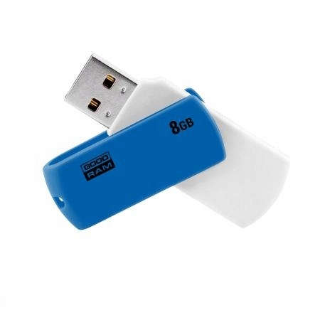 Pendrive USB 8GB 2.0 Goodram biało-niebieski