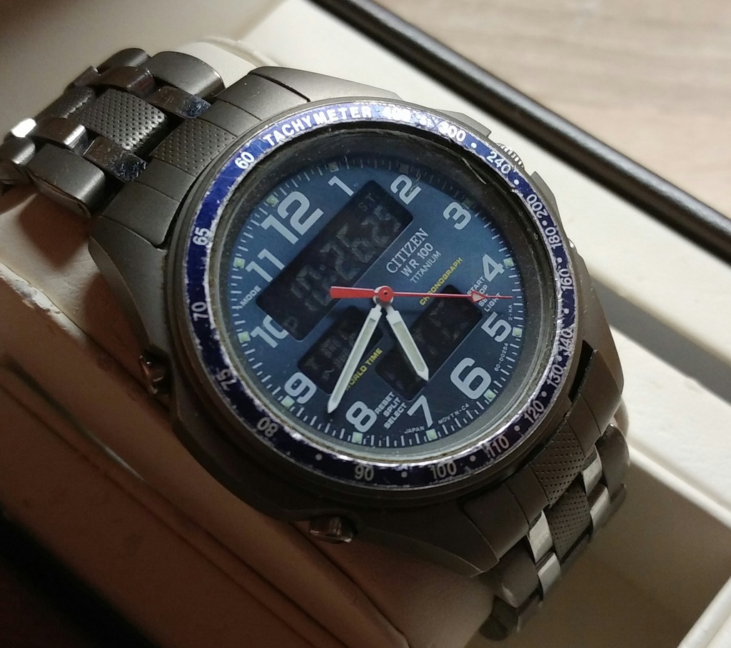 Citizen titanium clearance wr100