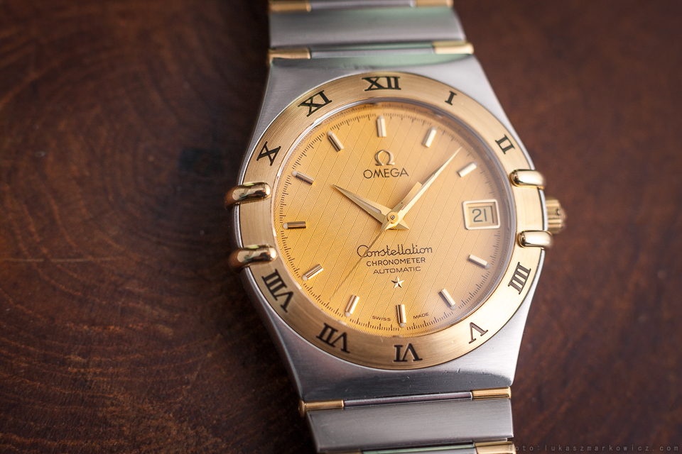 OMEGA CONSTELLATION STAL/18K AUTOMATIC COSC / KPL.