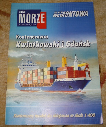 Nasze morze 12/08 Konten. Kwiatkowski, Gdańsk JSC