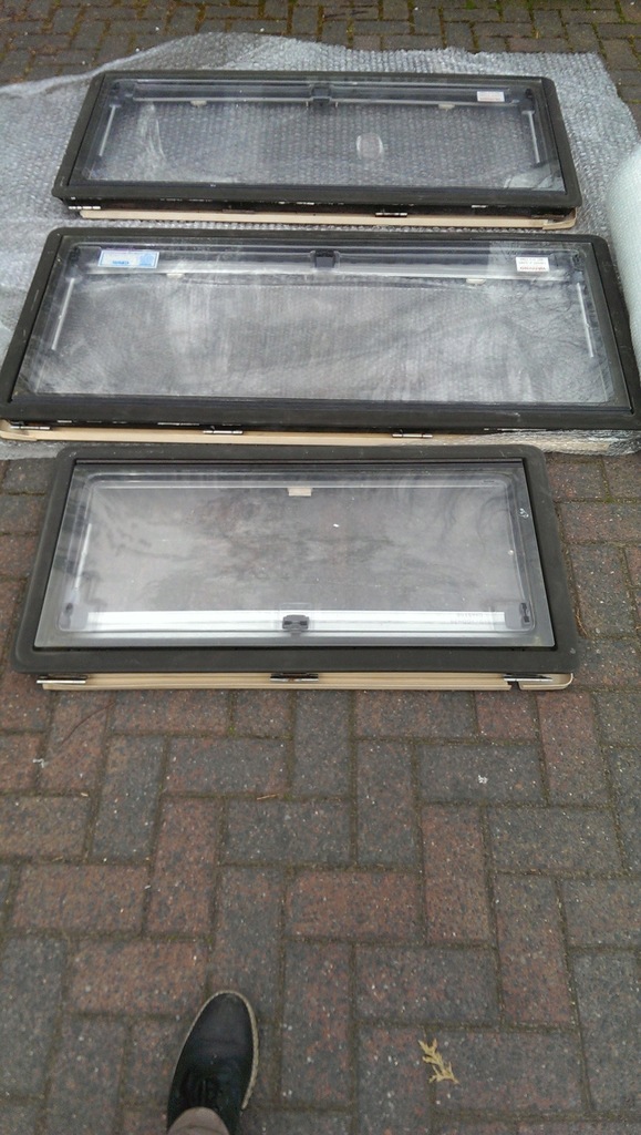 BONOPLEX OKNO UCHYLNE KAMPER KEMPING 95x48 RAMA