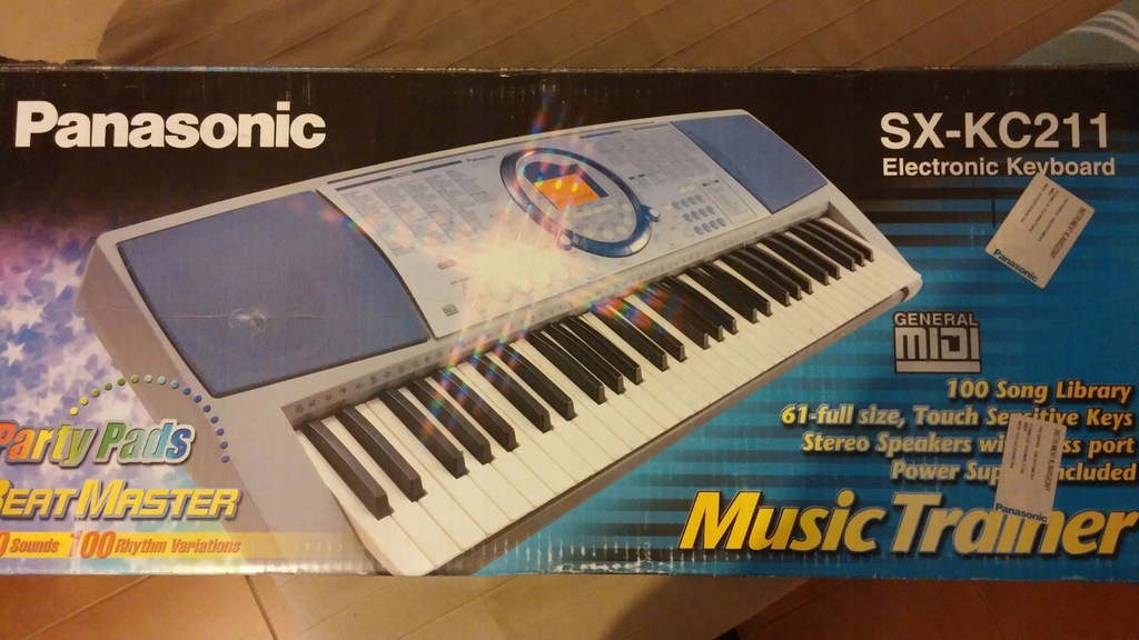 Keyboard Panasonic SX-KC 211 używany - 7567305364