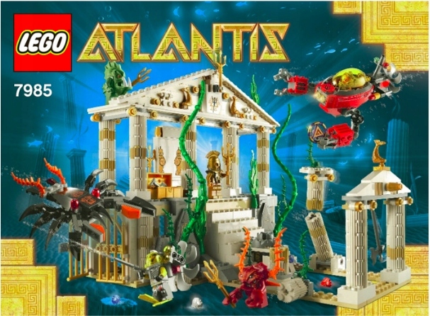 LEGO ATLANTIS CITY OF ATLANTIS 7985