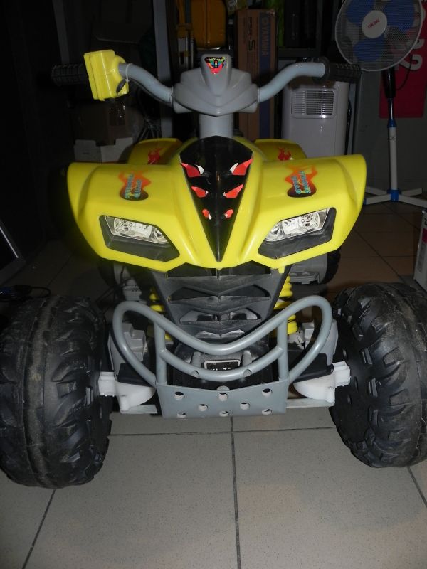 QUAD DZIECIĘCY ARTI QUAD KL-789 ŻÓŁTY 12V