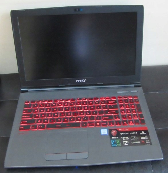 Laptop MSI GV62 7RC 16 Gb Ram