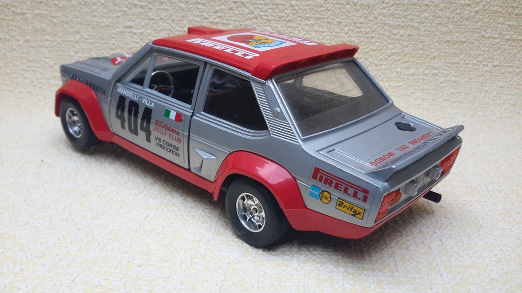 Fiat 131 abarth bburago