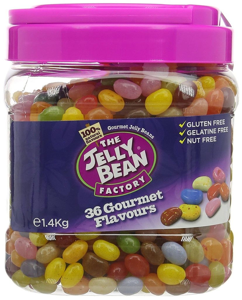 Jelly Bean Factory Fasolki Sloj 1 4kg 36 Smaki 7494369304 Oficjalne Archiwum Allegro