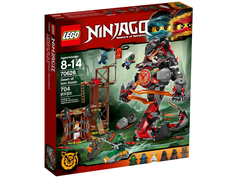 Klocki LEGO Ninjago Świat Żelaznego Fatum 70626