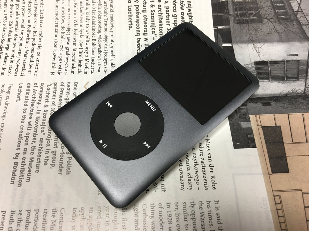 Apple iPod classic 160GB 6G Czarny MC297QB/A A1238