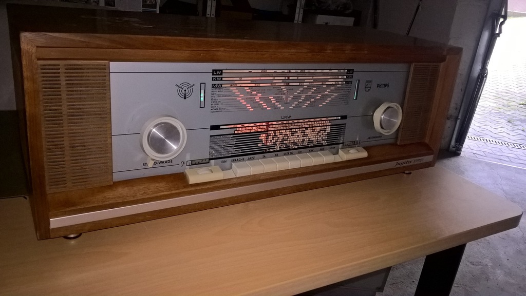 Amplituner lampowy Philips Jupiter stereo 761