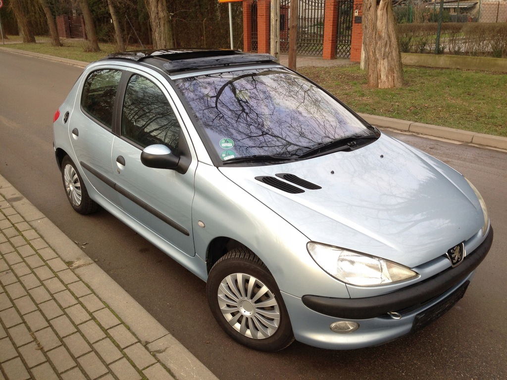 Peugeot 206 1.4 Klima Panorama Welur Elektryka