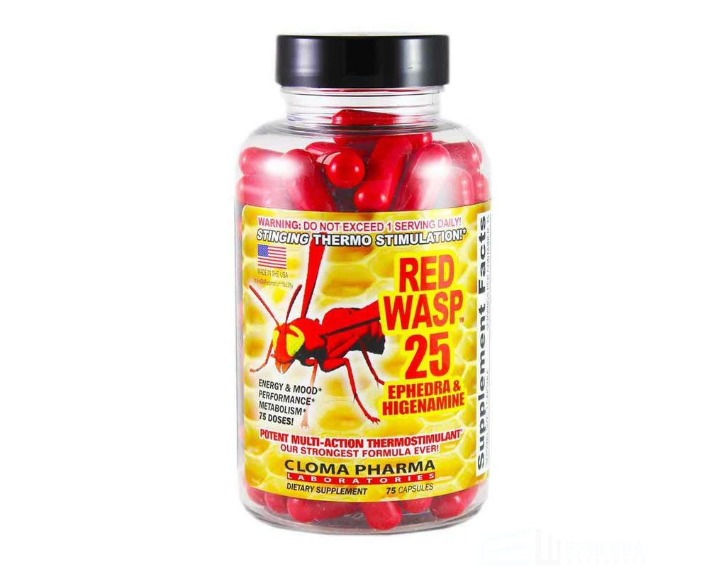 CLOMA PHARMA RED WASP SPALACZ TŁUSZCZU wer. USA !