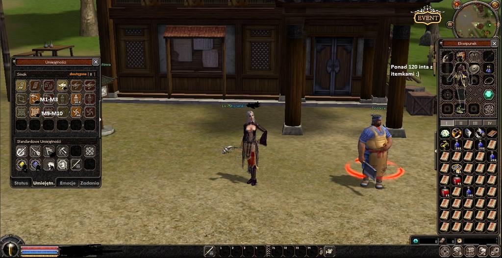 Metin2 PL Samos Szamanka Smok Buff 75 lvl PSC