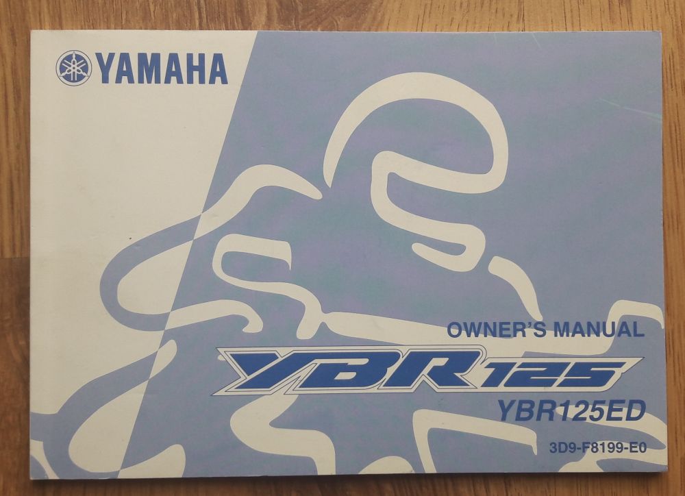 Yamaha YBR 125 instrukcja obsługi