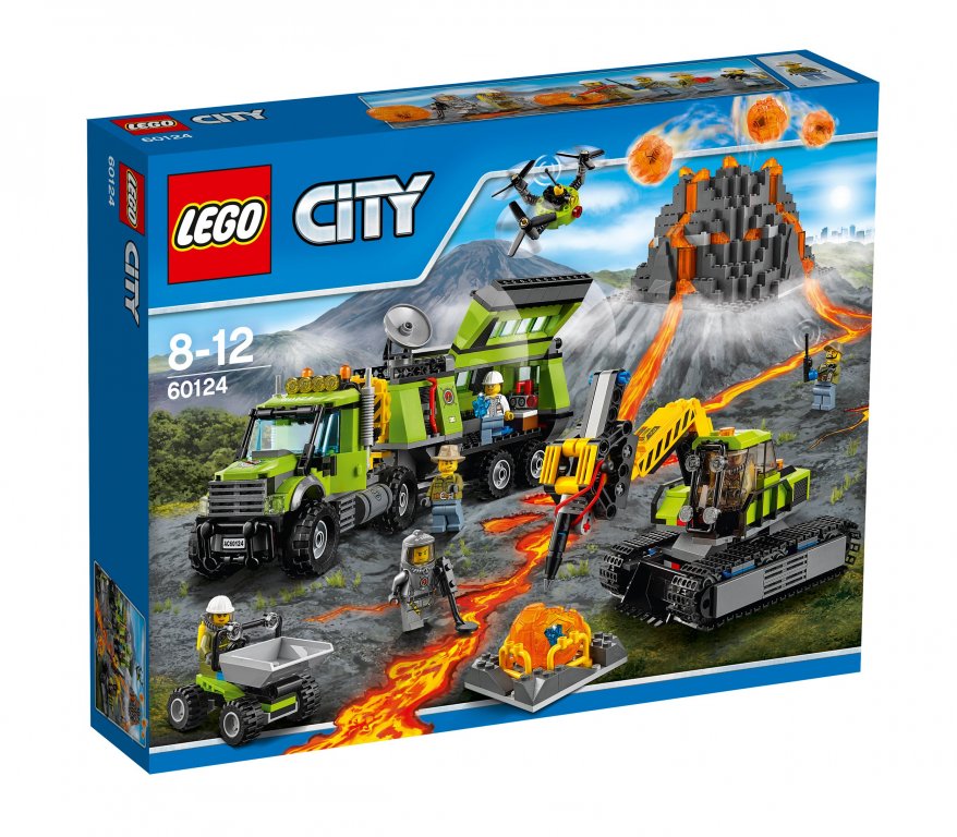 LEGO City Klocki Baza badaczy wulkanów 60124
