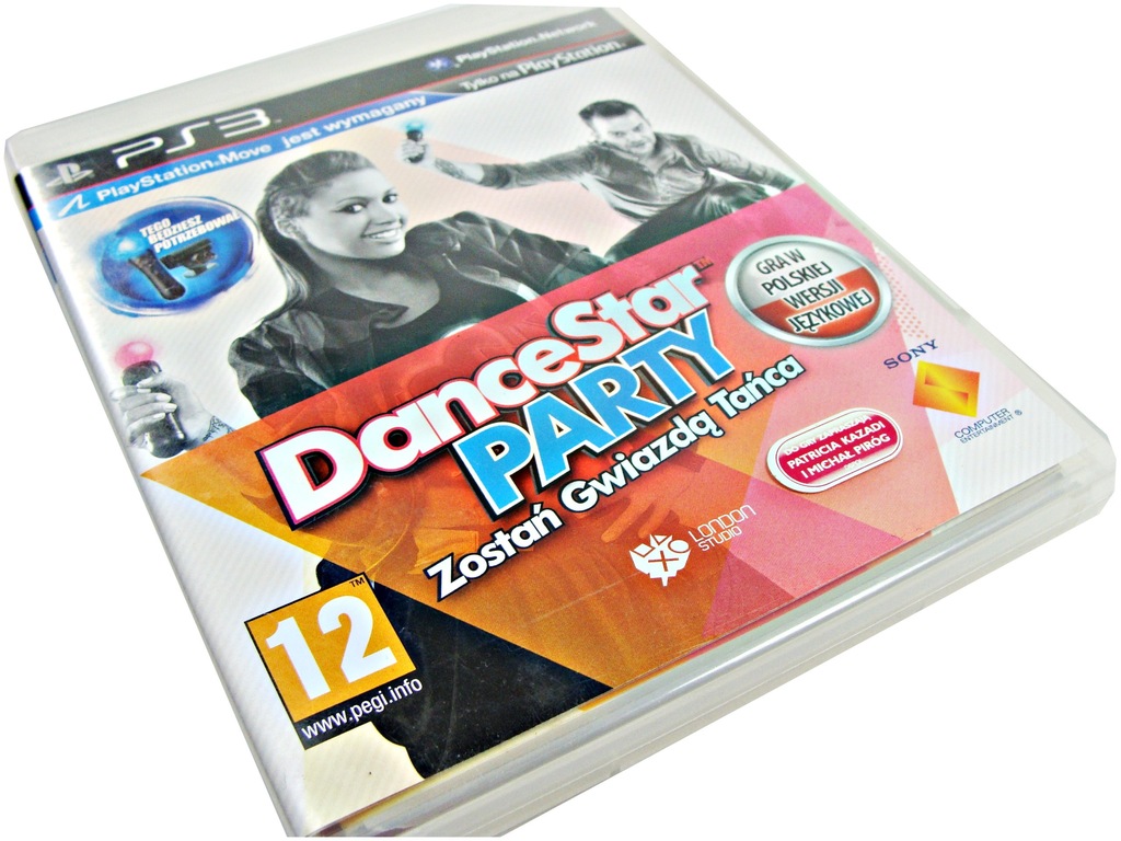 DANCESTAR PARTY GRA PS3 NA MOVE PO POLSKU |IGŁA|
