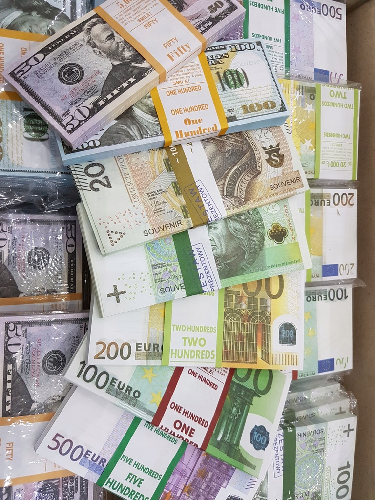 Banknoty Do Zabawy Do Druku 500euro-banknoty do zabawy i nauki plik 100szt - 7688576355 - oficjalne
