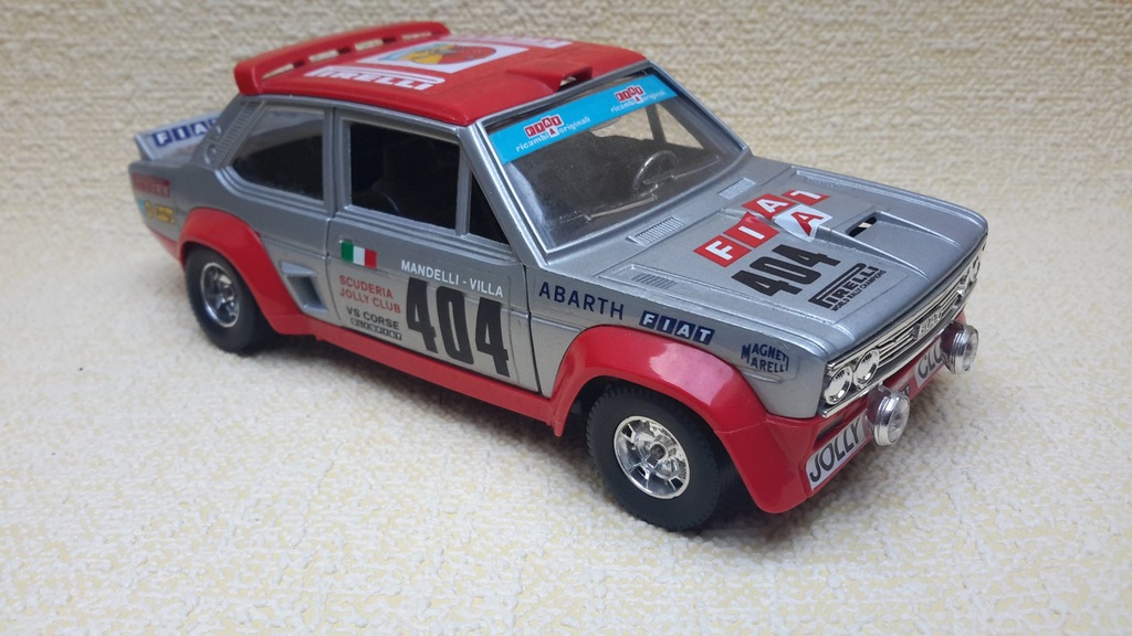 Fiat 131 abarth bburago