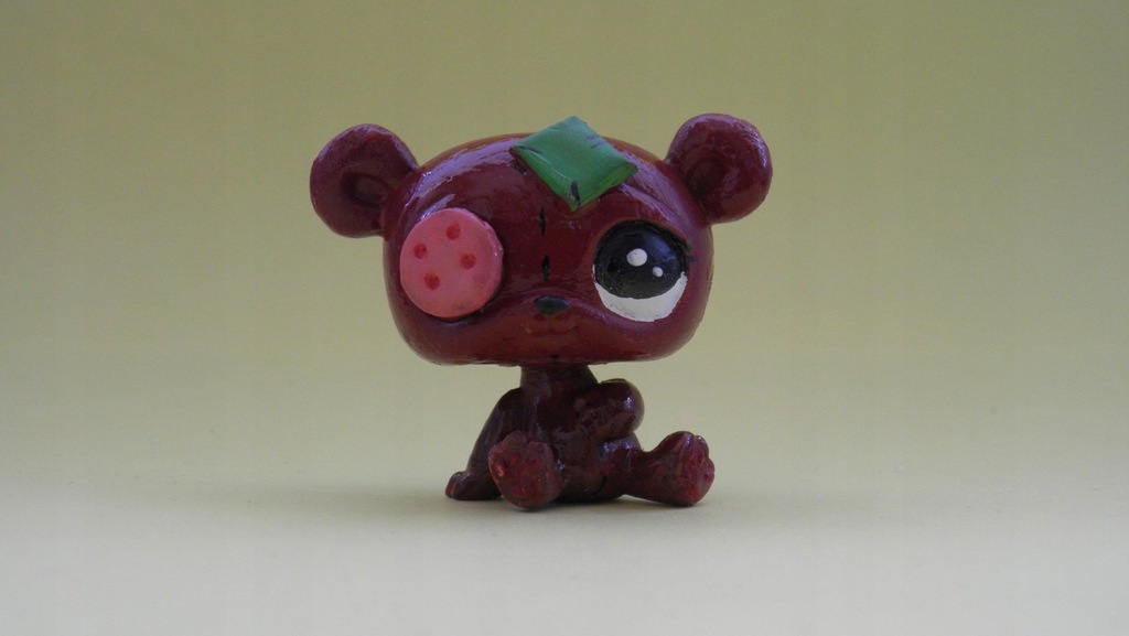 LITTLEST PET SHOP LPS CUSTOM PRZERÓBKA miś