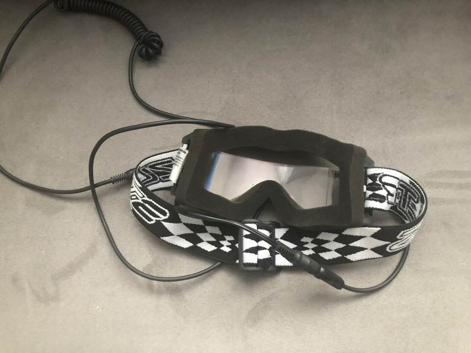 nieparujące podgrzewane gogle moto atv USA ZLEADER