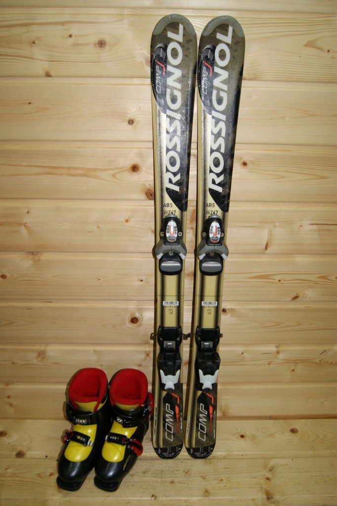 ZESTAW narty Rossignol 110 cm + buty Head FN96
