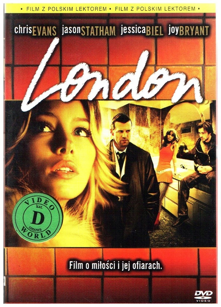 London DVD (Chris Evans, Jessica Biel)