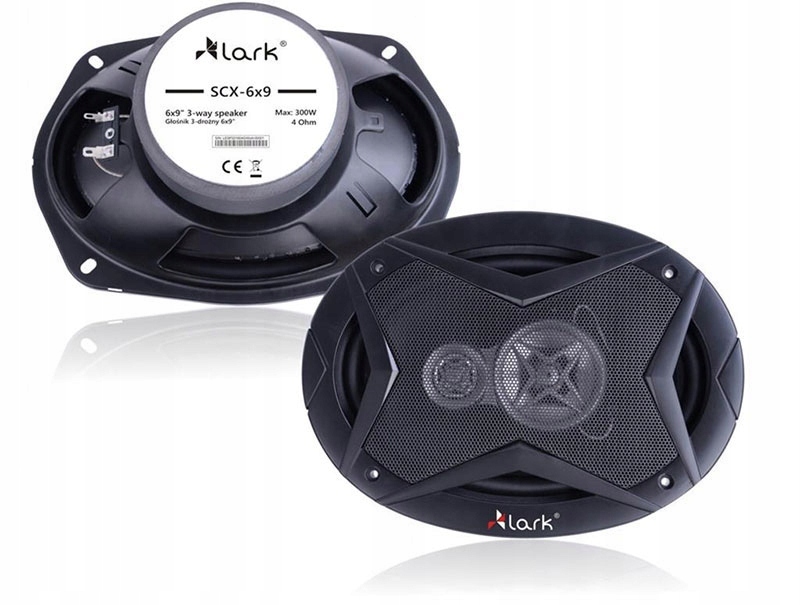Lark 6x9'' COAXIAL 3-WAY GŁOŚNIKI SAMOCHODOWE kpl
