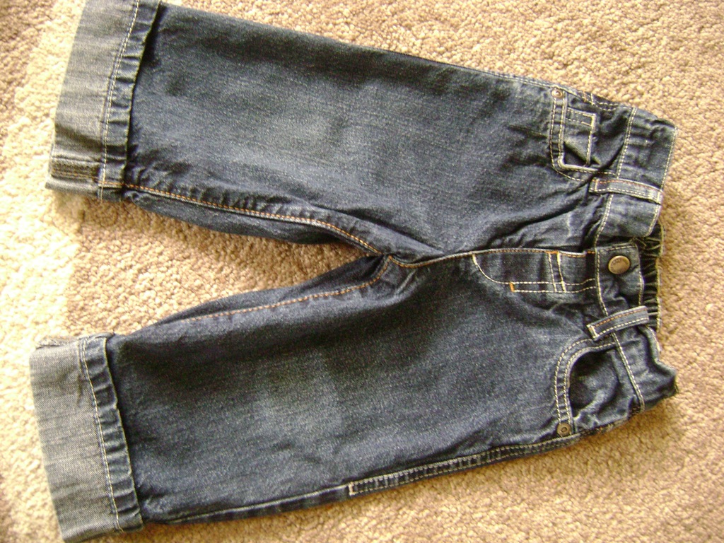 Spodnie, jeansy, NEXT, rozm. 86 cm.dżins
