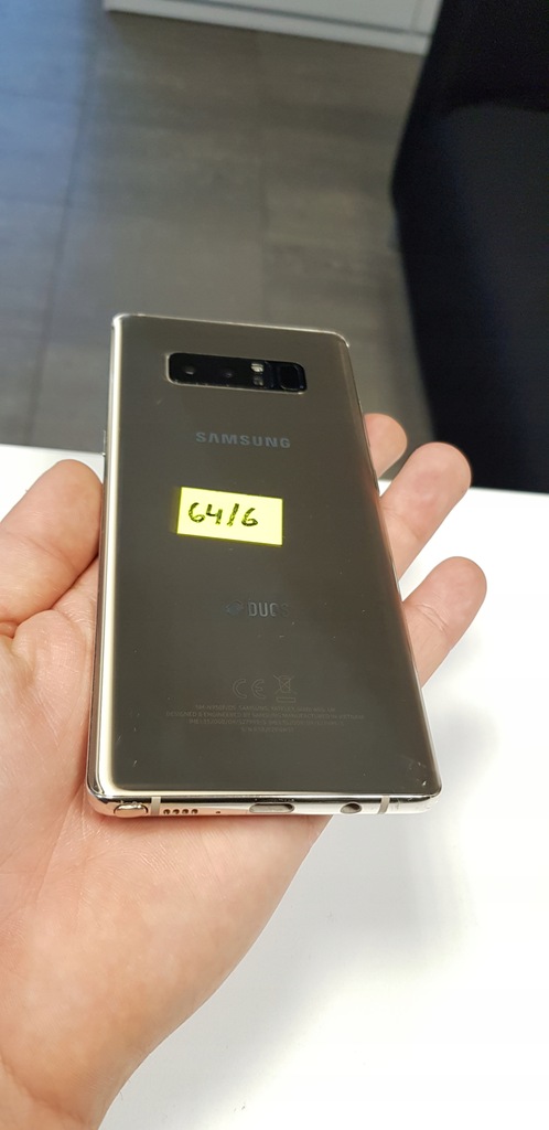Samsung Galaxy Note 8 6/64GB DUAL GOLD FV23%