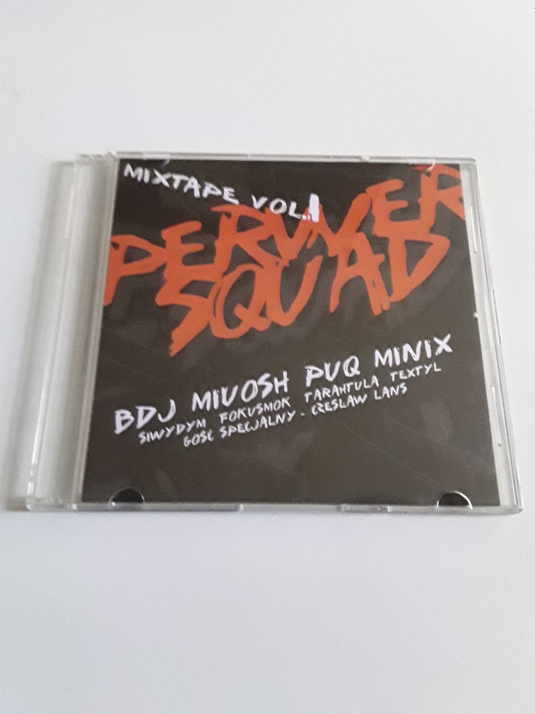 CD PERWER SQUAD mixtape vol.1 MIUOSH FOKUS MAX FLO
